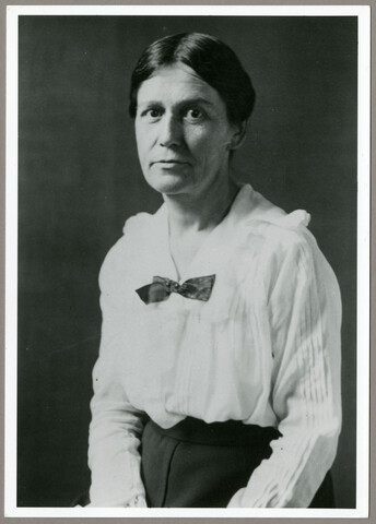 Portrait of Emily Spencer Hayden seated — circa 1910