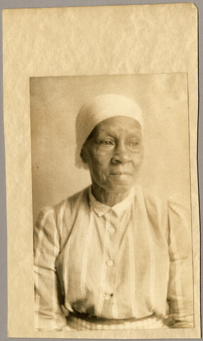 Portrait of Eliza Benson, facing forward — undated