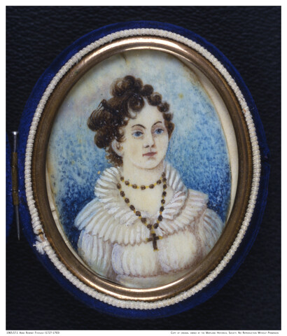 Anna Frisby Rousby Fitzhugh — circa 1800