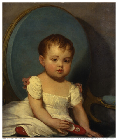 Susannah May Williams (Mrs. Jerome Napoleon Bonaparte) — circa 1814
