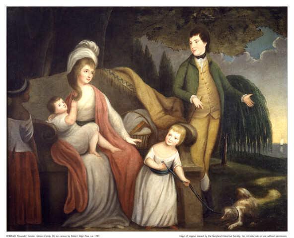 The Alexander Contee Hanson Family — circa 1787