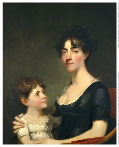 Rosalie E. Stier Calvert and Caroline M. Calvert — 1805