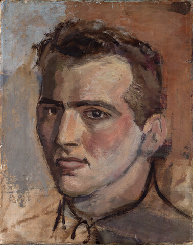 Jacob Glushakow (Self-portrait) — circa 1935-1945
