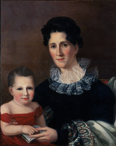 Eliza Burd Peale and Son, Charles Willson — 1823