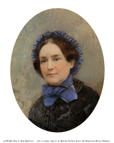 Mrs. David C. Levy — circa 1850-1860