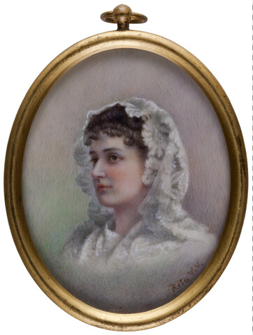 Anna Maria Cohen (Mrs. Minis) — circa 1897