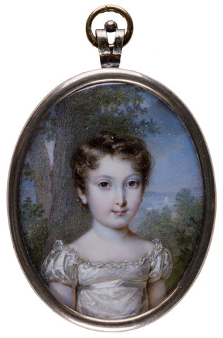 Portrait of Elisa Napoleone Bacciochi (1806-1869) — circa 1815