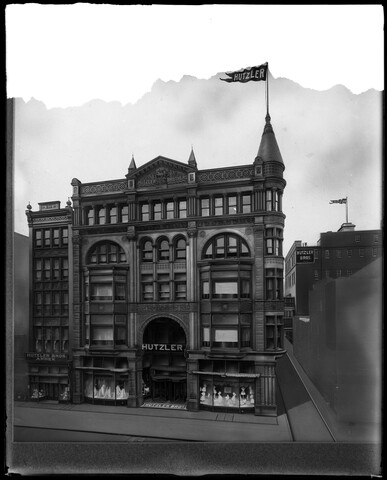 Hutzler Brothers building and annex — circa 1915