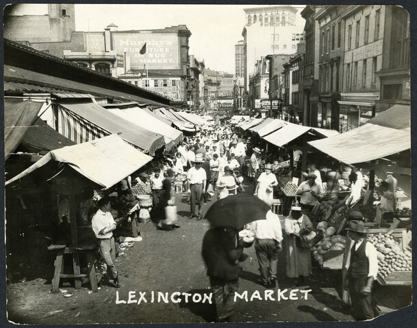 Lexington Market — 1921