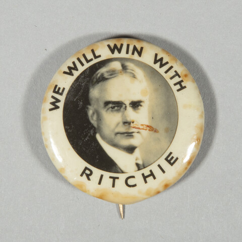 Button, Political — circa 1919-1934
