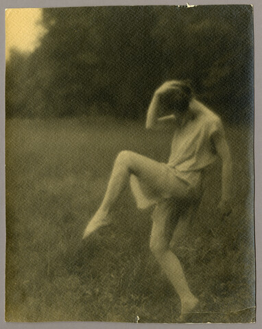 Dancer from Goucher College — circa 1915