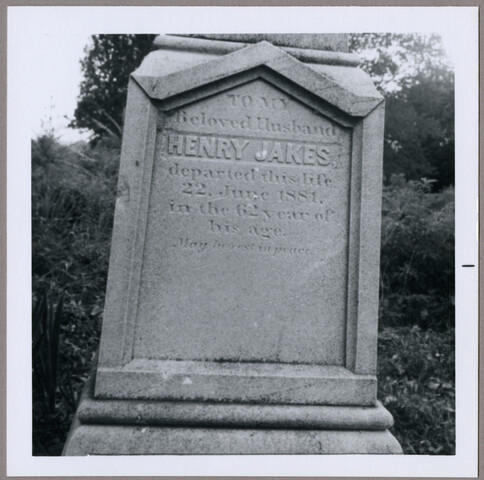 Henry Jakes memorial — undated