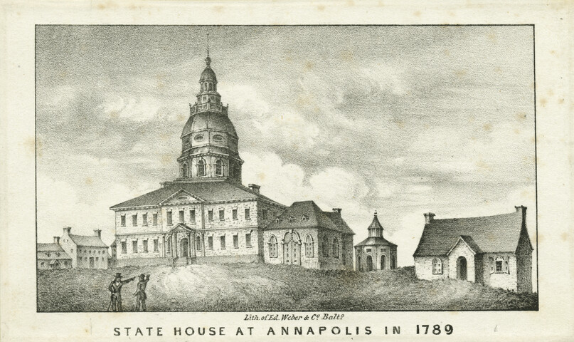 State House at Annapolis in 1789 — 1789