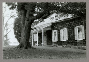 The Martin's Nest, childhood home of Baltimore, Maryland, photographer Emily Spencer Hayden, taken years after Hayden had lived there. Verso transcription: The Martin's Nest