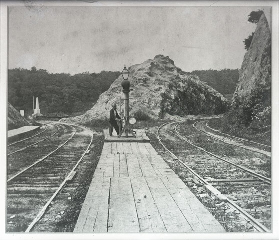 Baltimore and Ohio Railroad at Relay, Maryland — 1870