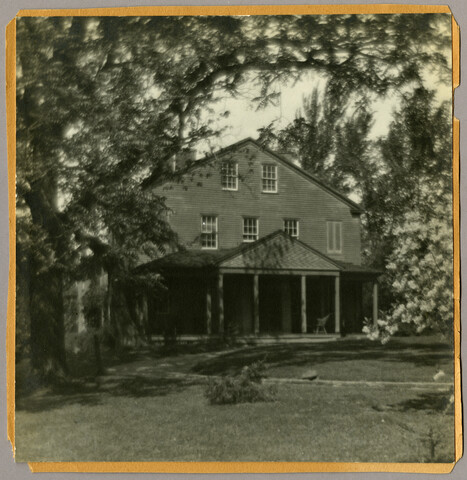 View of the porch of Nancy’s Fancy — undated