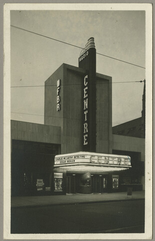 Centre Theatre — circa 1939