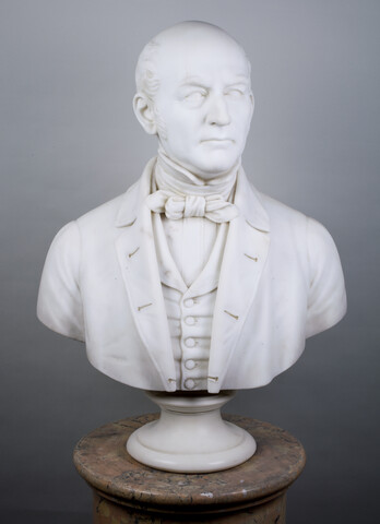 Bust of Gustav W. Lurman — circa 1850