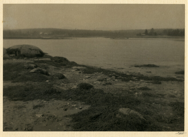 A coastal landscape of Mount Desert, Maine — circa 1915